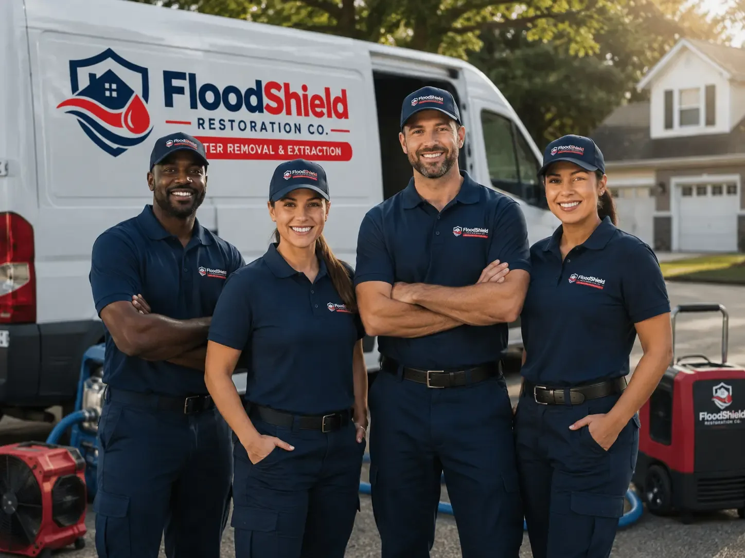 Flood Damage Restoration company in Mendon, OH