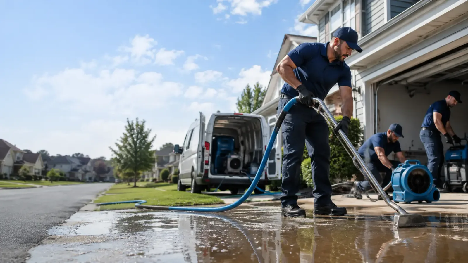Flood Damage Restoration in Mendon, OH